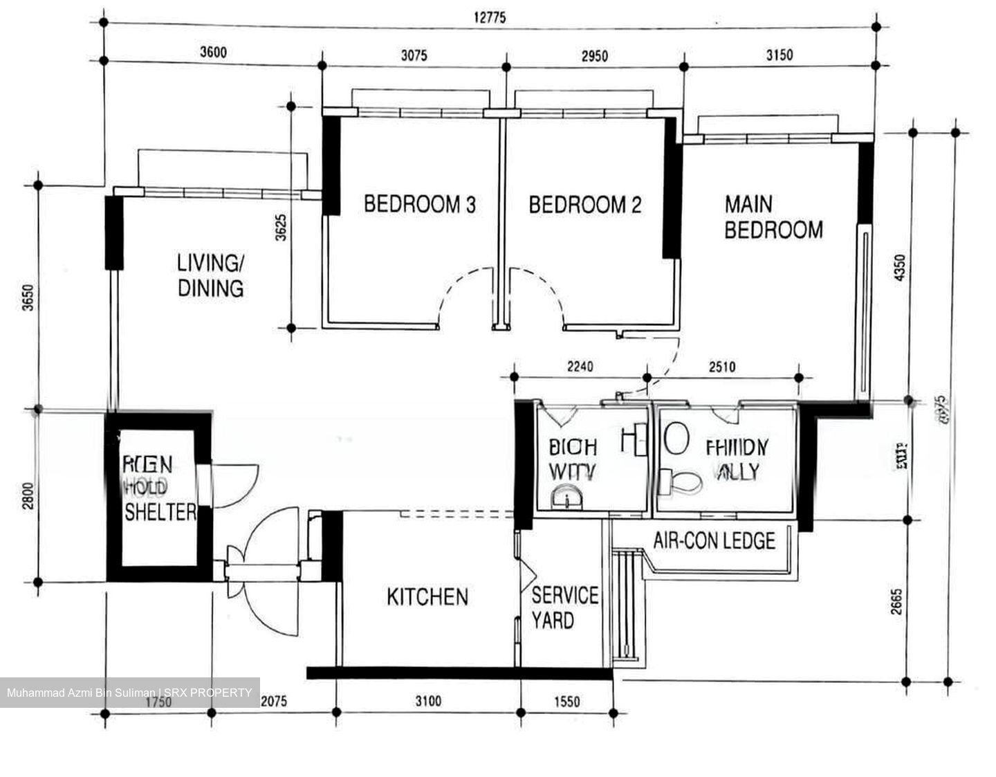 Blk 464A West Plains @ Bukit Batok (Bukit Batok), HDB 4 Rooms #608140131